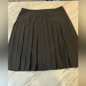 St. John Pleated Skirt